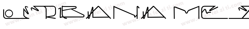 Urbana medium字体转换